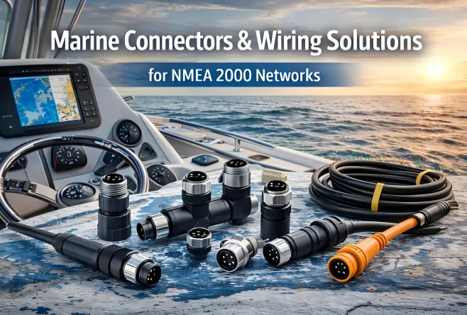 Marine Connectors & Wiring Solutions for NMEA 2000 Networks
